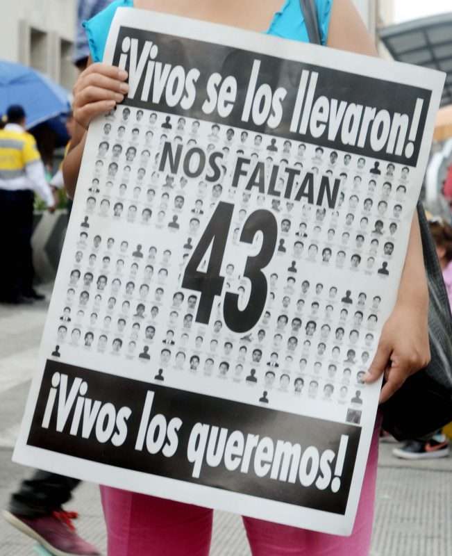 Ayotzinapa: images from the bottom of history