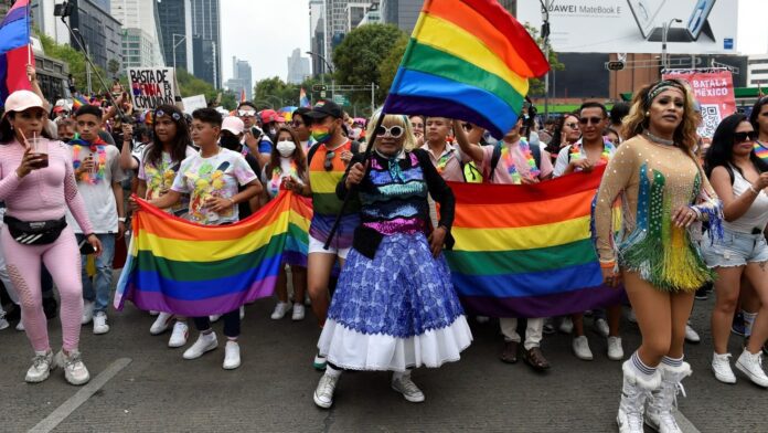 Pride parade Mexico